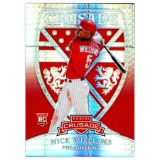 Nick Williams #/299 Panini Chronicles 2018 #13 Crusade Hyper