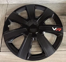 🥇 ONE Alpena VR Carbon Hubcap Wheel Cover Black VR-17 17" Single Replacement