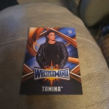 2017 Topps WWE Road to WrestleMania 33 Insert #WMR-48 Tamina wrestling card