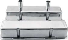 ALLSTAR PERFORMANCE Valve Covers SBC Alum w/Tubes ALL26139