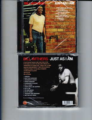 BILL WITHERS - JUST AS I AM (CD 2012) NEW *12 TRACKS