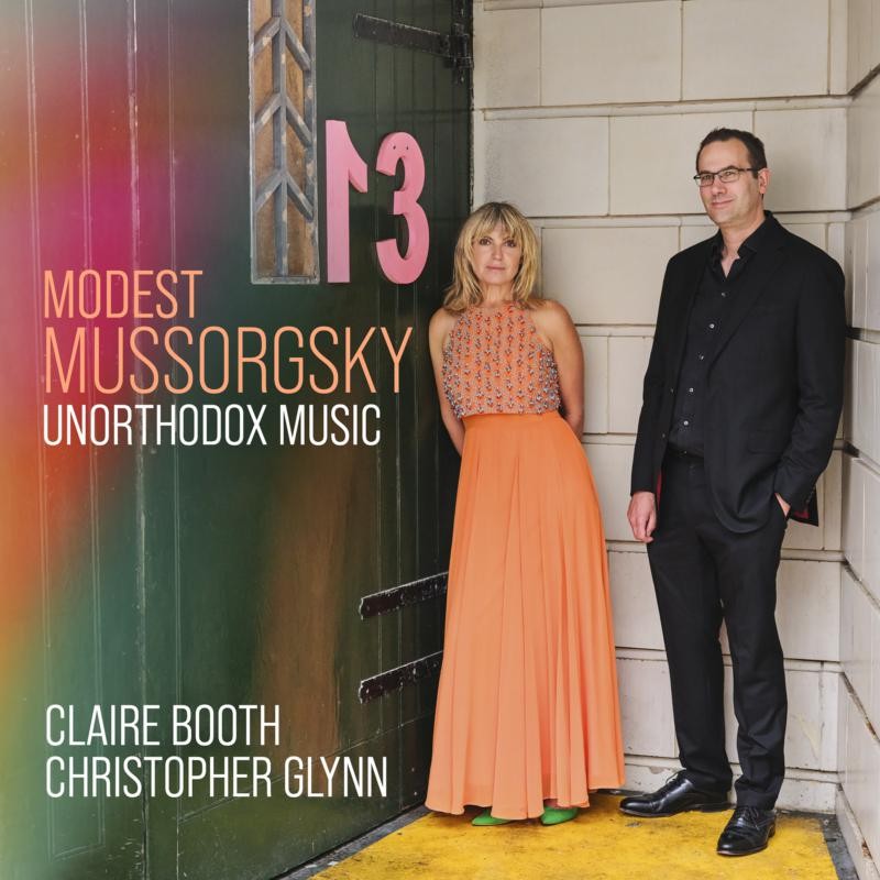 AV2457 Claire Booth, Christopher Glynn Modest Mussorgsky: Unorthodox Music CD