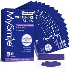 Teeth Whitening Strips 14 Treatments Kit Hydroxyapatite Infuse White Strips Non