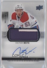 2017 Upper Deck Premier Acetate Rookie 87/299 Victor Mete #AR-VM Patch Auto 3tj