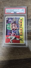 2018 Topps Archives Signature Series Rollie Fingers Auto 16/30 #59 PSA Graded 9
