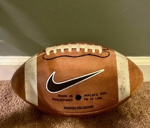 Nike 3005 Collegiate Football Small Girth Official Size & Weight