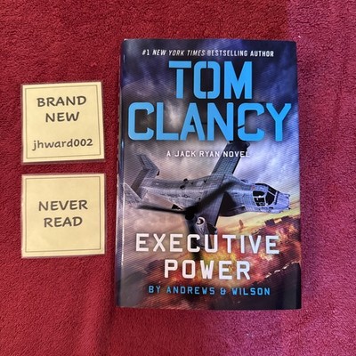 Tom Clancy Executive Power by Brian Andrews (Hardcover,2025) New, Free Shipping