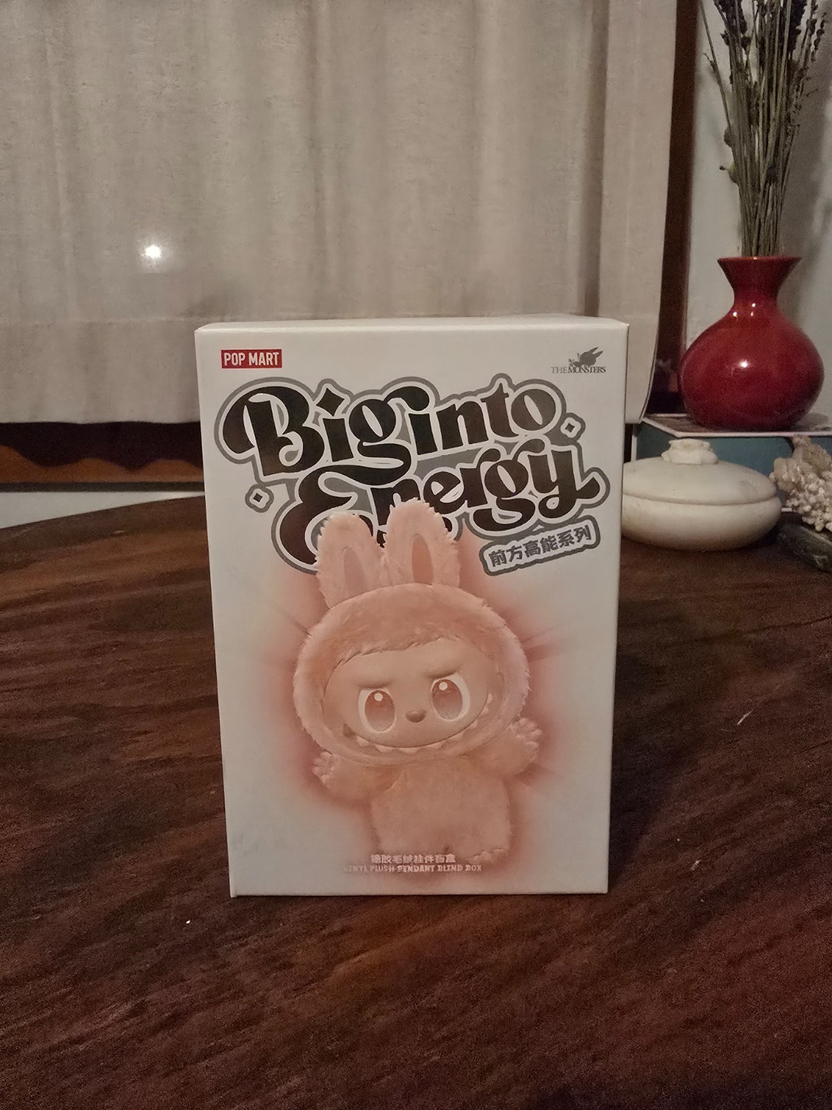 Pop Mart Labubu The Monsters Big Into Energy Vinyl Plush Pendant Sealed