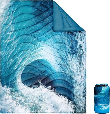 Reisedecke Ultraleicht Wasserabweisend Campingdecke Outdoor Kompakt Bunte Decke