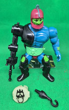 MATTEL MASTERS OF THE UNIVERSE - TRAP-JAW - MALAYSIA 1981 - COMPLETO CON ANELLO