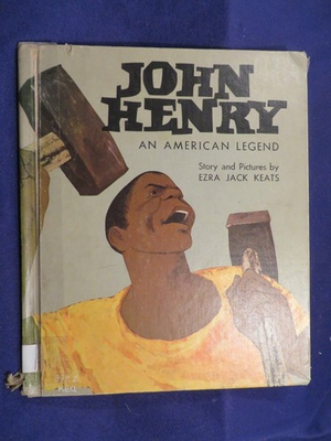 #ad #ad 1965 JOHN HENRY; AN AMERICAN LEGEND Hardcover Book by EZRA JACK KEATS Ex Lib... $11.77