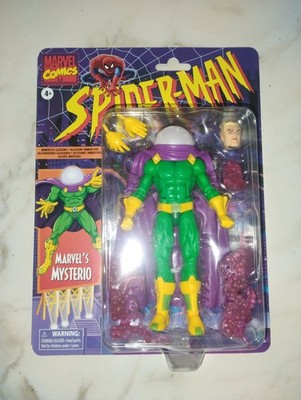  Marvel Legends Retro Cardback 6'' Spider-Man Mysterio Walmart Exclusive RARE