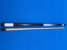 JACOBY CUSTOM POOL CUE 12.75MM 29" ULTRA SHAFT COCO-WHITE JUMA LEATHER