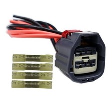 4-Way Radiator Cooling Fan Connector Compatible with 2013-2018 Ram 1500 Engine