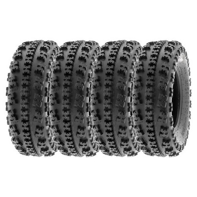4*SunF 23x8-11 23x8x11 ATV UTV Tires Knobby 6PR All Terrain for 11'' Rim A027