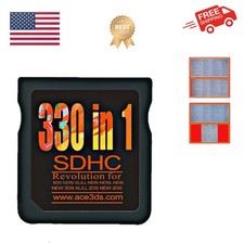 SDHC 330 in 1 Gaming Card Compatible with DS DSI 2DS 3DS 2DSXL 3DSXL