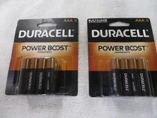 Duracell Coppertop Batteries AAA Power Boost Alkaline Battery Duracell New 2Pack