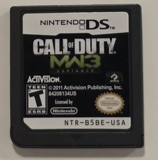 Activision Call of Duty MW3 Defiance Nintendo DS 2011 NTSC-U/C T Shooter