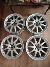 4 x Ford Mondeo Ghia 18 x 7.5" 10 spoke Ronal 0975 alloy wheels.  5 x 108mm pcd.