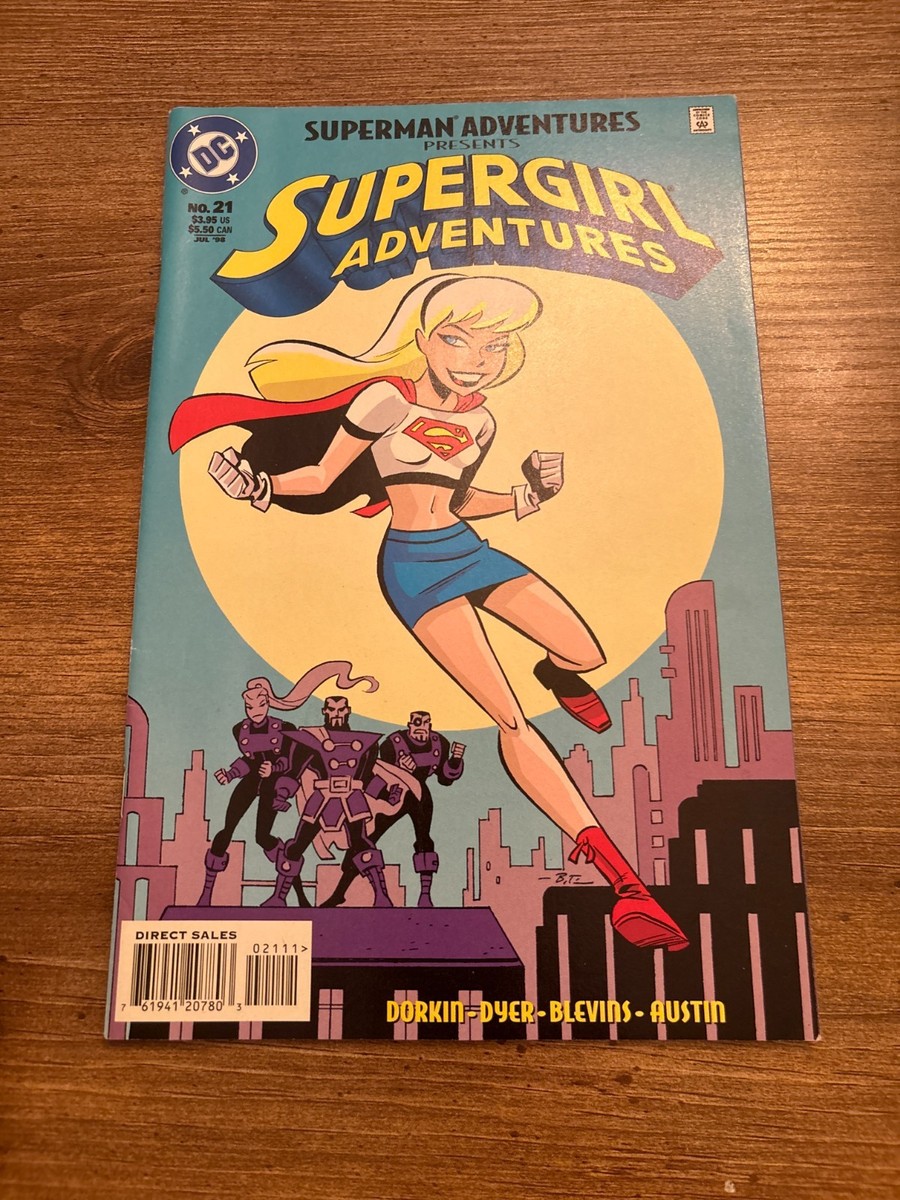 Superman Adventures # 21 VF/NM 1st Print DC Comic Book Smallville