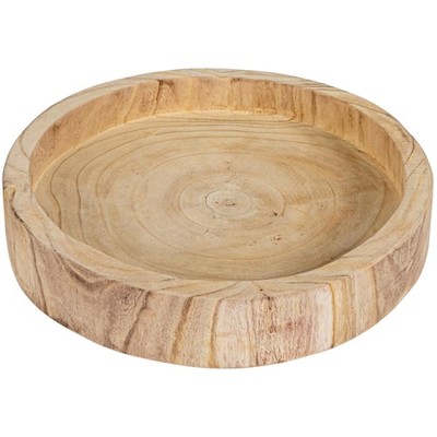 Hand Carved Paulownia Wood Tray