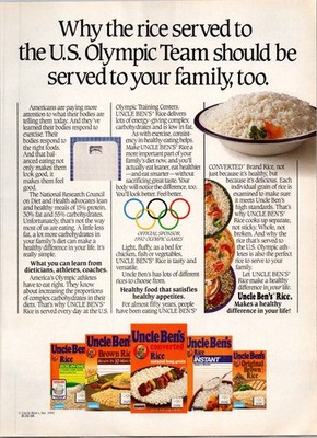 1991   Uncle Ben's Rice  print ad   1990s DA-41