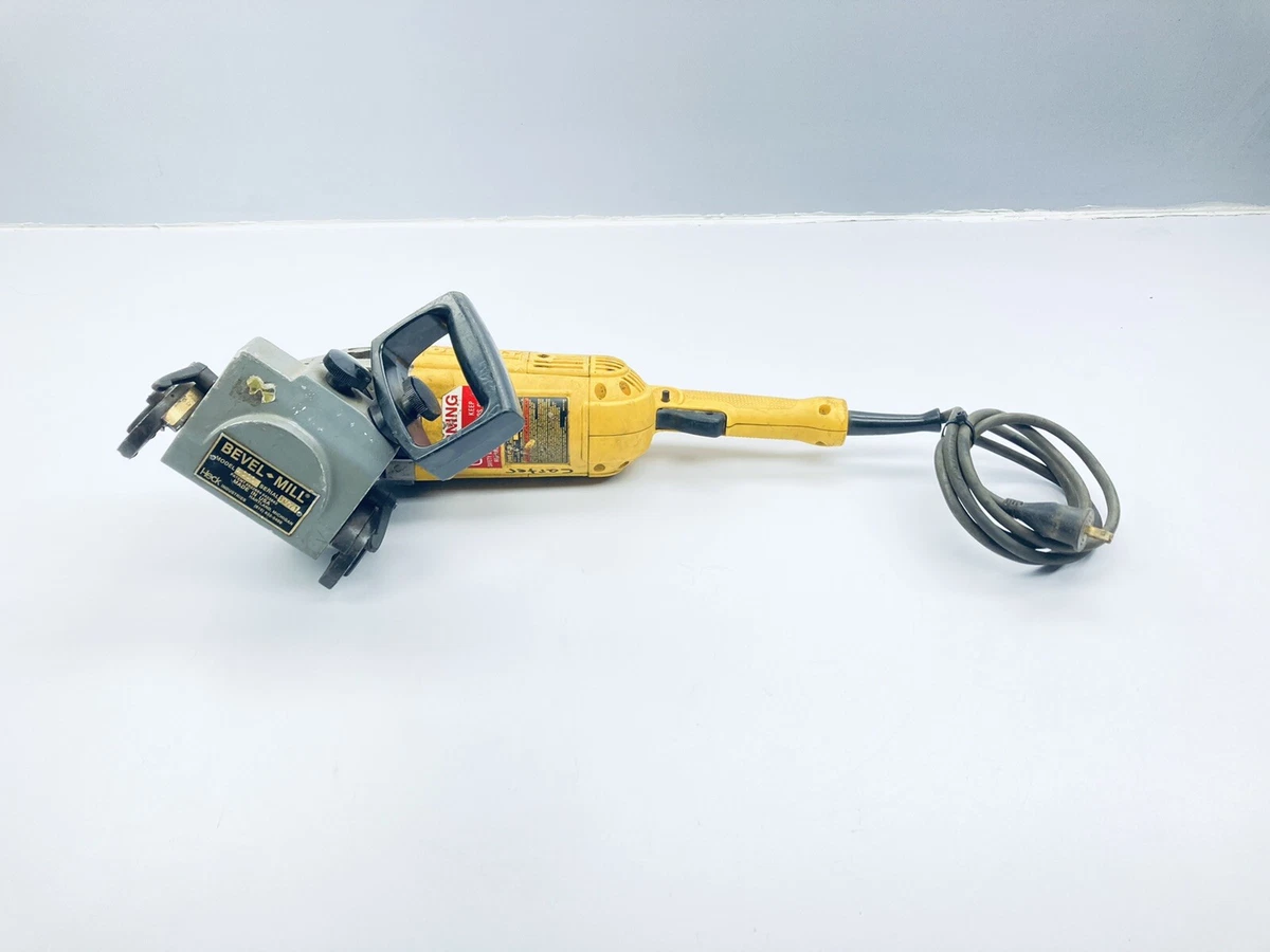 BEVEL MILL 4000 HECK PLATE BEVELER DEWALT DWE4519 6500RPM 4.7HP 120V 50 60Hz