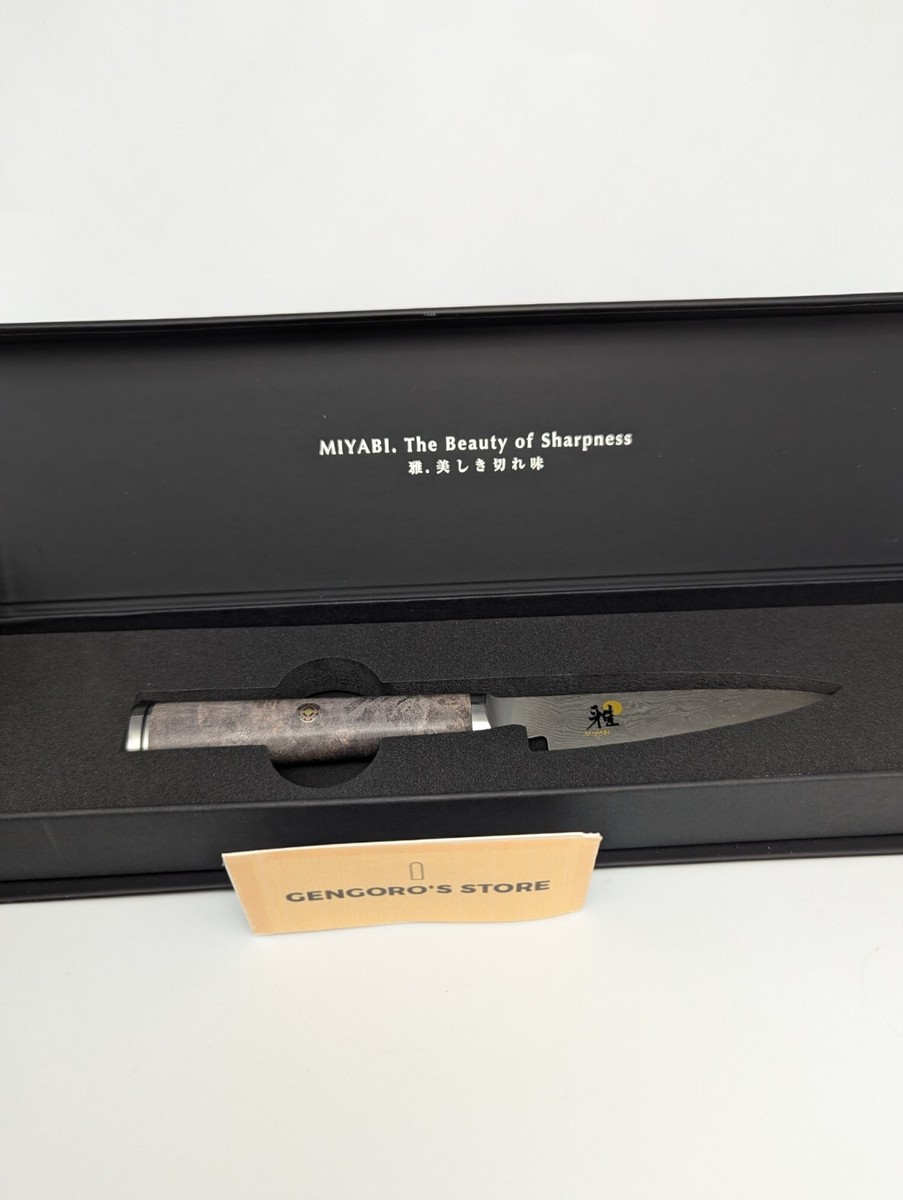 MIYABI Black 500MCD67 3.5 Shotoh/Paring Knife | eBay