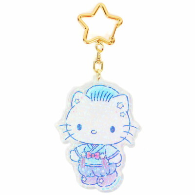 Sanrio Hello Kitty Dear Daniel acrylic key chain Tanabata series Hologram Japan