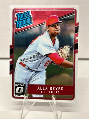 Alex Reyes Rookie Card 2017 Panini Donruss Optic Rated Rookie Card #35 Alex Reyes St. Louis ...