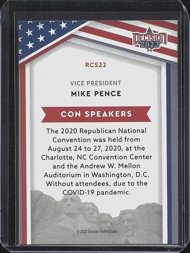 2023 Decision Update Political Cards - "Inserts, Base + HIGH #'s" - YOU PICK!! - Picture 5 of 41