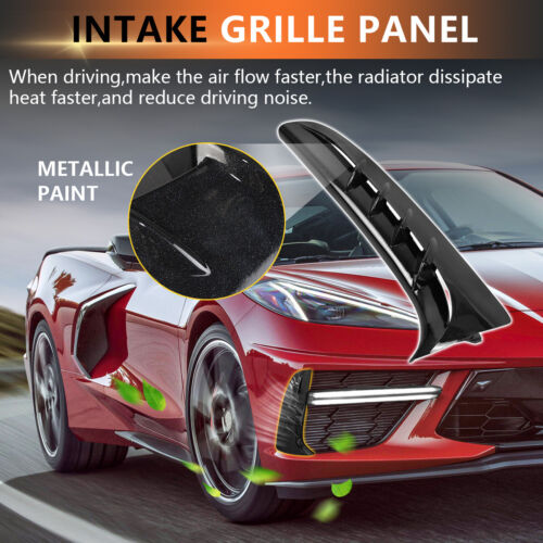 Led Grill Bezel Turning Daytime Running Lights Bars for 2020+ Corvette C8 Coupe - Bild 5 von 8