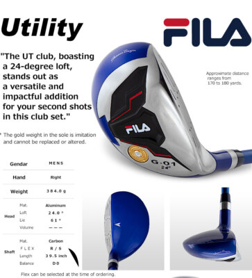 FILAGOLF★メンズゴルフブレザー美品！ FILA GOLF Men's Golf Clubs 14-piece set FL-G01-TF Club set