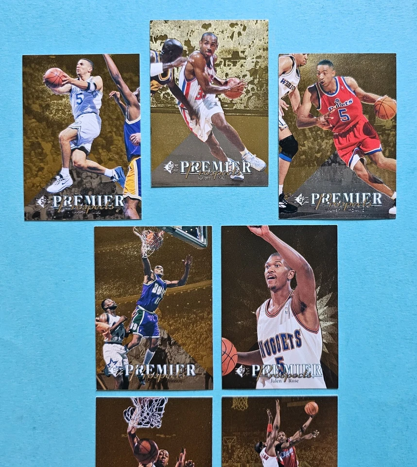 1994-95 SP 新秀金 Premier Prospects Pt 套装 Grant Hill Jalen Rose Jason Kidd — 第 2/4 张图片
