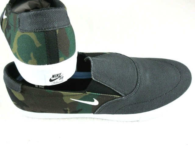 nike sb camo slip on
