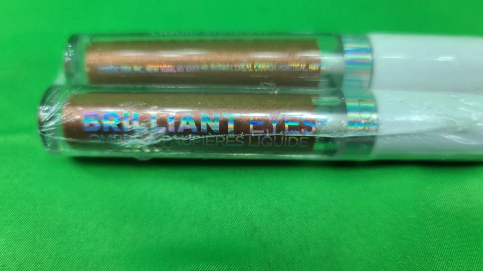 LOT OF 2 L'Oreal Brilliant Eyes#490 Crushed Copper Liquid Eyeshadow New & Sealed - Image 3 of 4