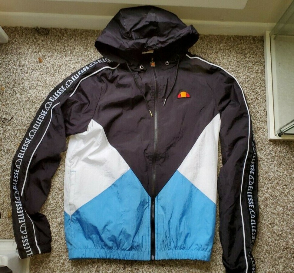 black ellesse tracksuit