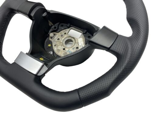 Tuning Lenkrad Leder Lederlenkrad Vw GOLF 5 1K , Golf PLUS 5M Daumen ABGEFLACHT - Bild 11 von 12
