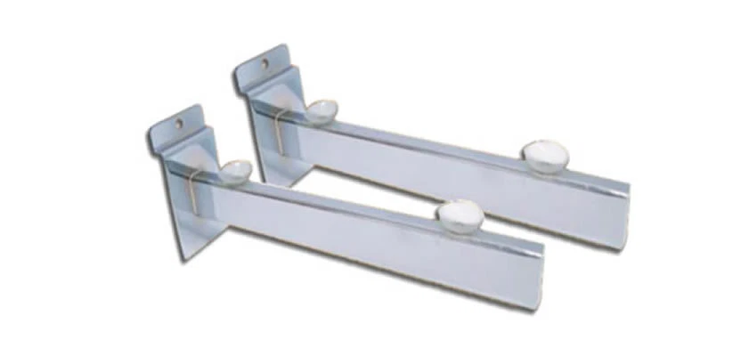 SOPORTE DE ESTANTE DE VIDRIO CROMADO CON VENTOSAS LISTÓN DE LISTÓN|RANURA|PANTALLA DE PARED