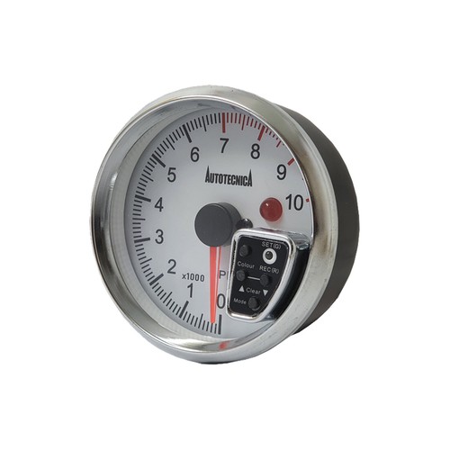 Tachometer Gauge 95mm Analogue Gauge by Autotecnica 7 Colours guage  - Picture 1 of 9