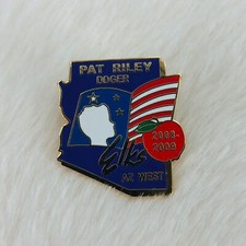 2009 Arizona West Elks Enamel BPOE Lapel Pin Pat Riley DDGER