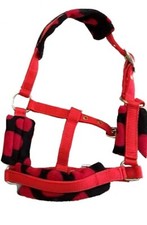 Miniature horse. Shetland. small pony Fleece. Fluffy Headcollar personalise