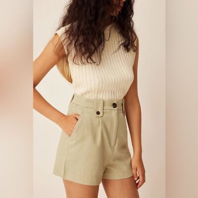 Claire Rose x NA-KD Belt Loop Detail Shorts, EU 32 US 24 XXS