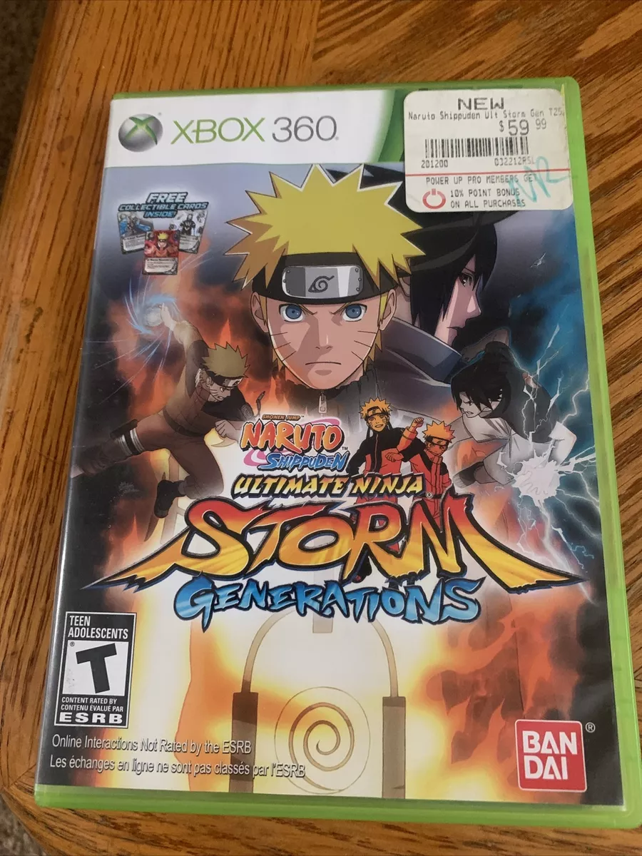 Naruto Shippuden Ultimate Ninja Storm Generations / Xbox 360 em