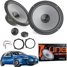 Kit 4 Casse Altoparlanti Hertz K165 Anteriori o Posteriori per Alfa Romeo 147