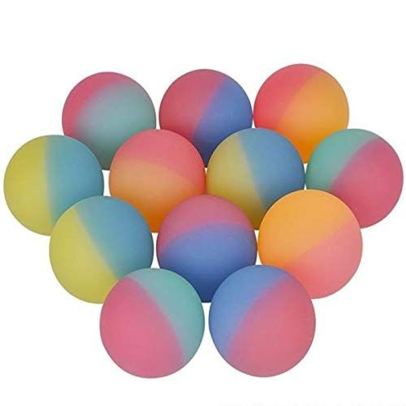 Rhode Island Novelty 60MM ICY Hi Bounce Balls, One Dozen Assorted