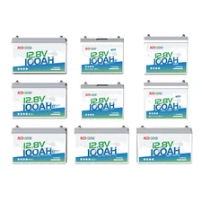 Redodo 12V 100Ah 200Ah LiFePO4 Lithium Battery with BMS for RV Trolling Motor