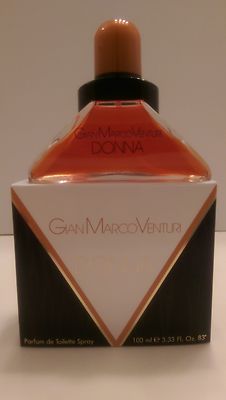 Gian Marco Venturi DONNA WOMEN 100 ml / 3.4 oz PARFUM DE TOILETTE SPRAY NIB RARE