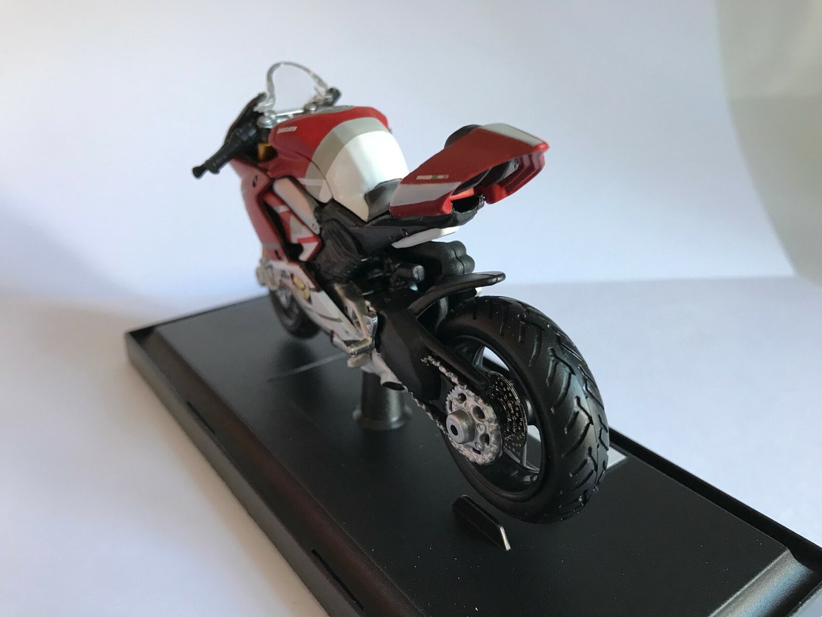 Modèle Moto Ducati Panigale V4 S Corse 1:18 - Miniature Métal Collection | Cadeau Enfant Adulte
