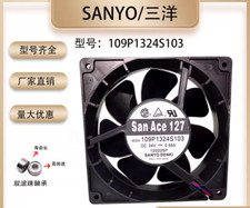 Sanyo 109P1324S103 DC24V 0.55A 12738 12.7CM Axial Cooling Fan